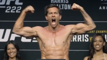 Jake Gyllenhaal Shows Off Chiseled Body at UFC 285 Weigh-Ins and Films 'Road House' Scene